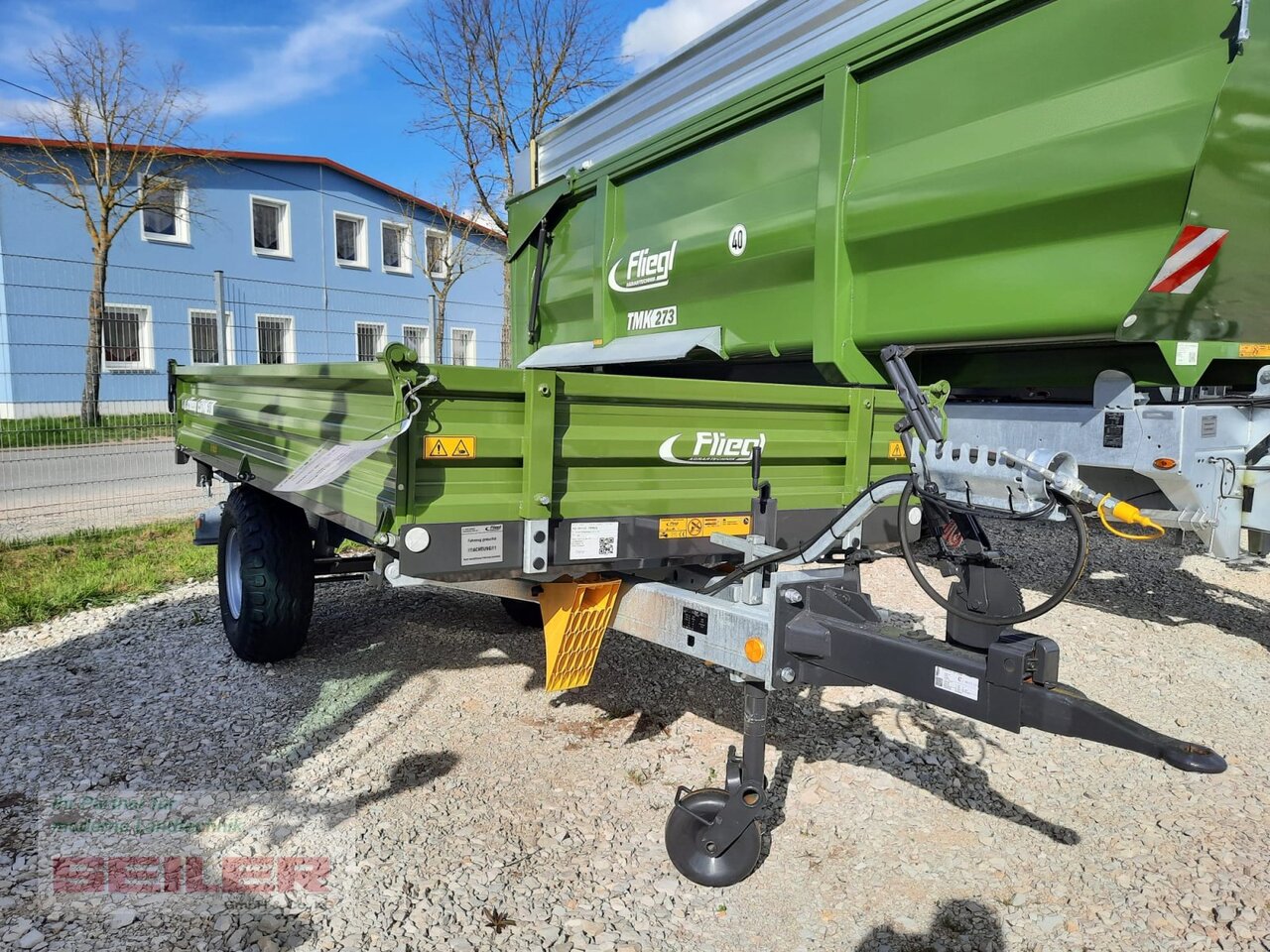Fliegl EDK 50 FOX - Trailer jungkit pertanian/ Tempat sampah: gambar 1 Fliegl EDK 50 FOX - Trailer jungkit pertanian/ Tempat sampah: gambar 1