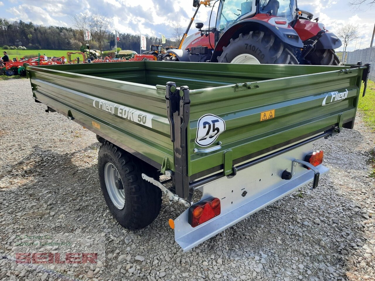 Fliegl EDK 50 FOX - Trailer jungkit pertanian/ Tempat sampah: gambar 2 Fliegl EDK 50 FOX - Trailer jungkit pertanian/ Tempat sampah: gambar 2