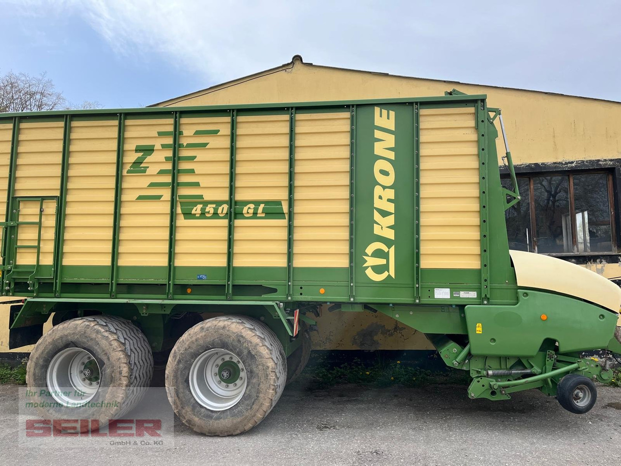 Krone ZX 450 GL - Keranjang pemuatan sendiri: gambar 2 Krone ZX 450 GL - Keranjang pemuatan sendiri: gambar 2