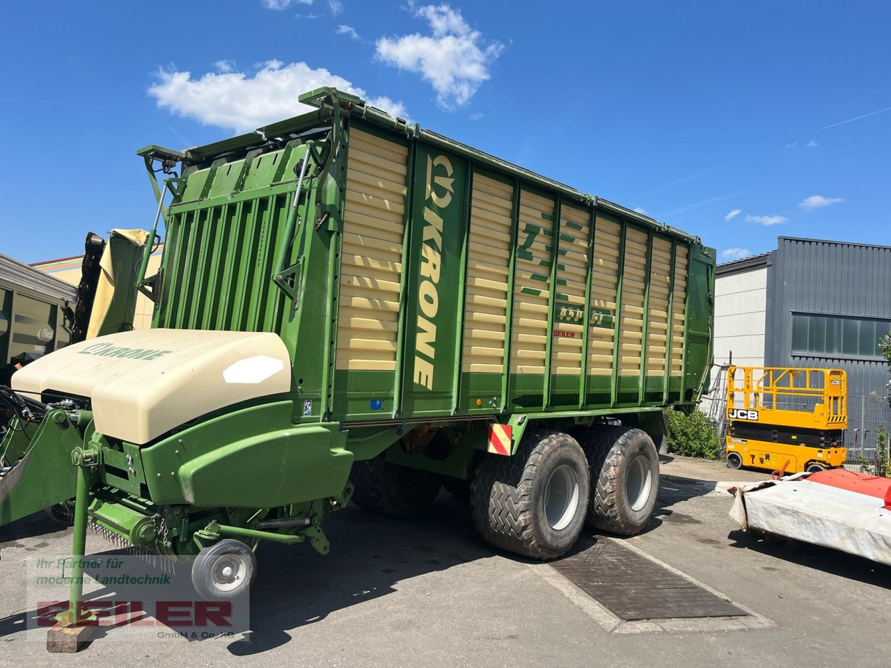 Krone ZX 450 GL + Klappdach-Laderaumabdeckung 45m³ - Keranjang pemuatan sendiri: gambar 1 Krone ZX 450 GL + Klappdach-Laderaumabdeckung 45m³ - Keranjang pemuatan sendiri: gambar 1
