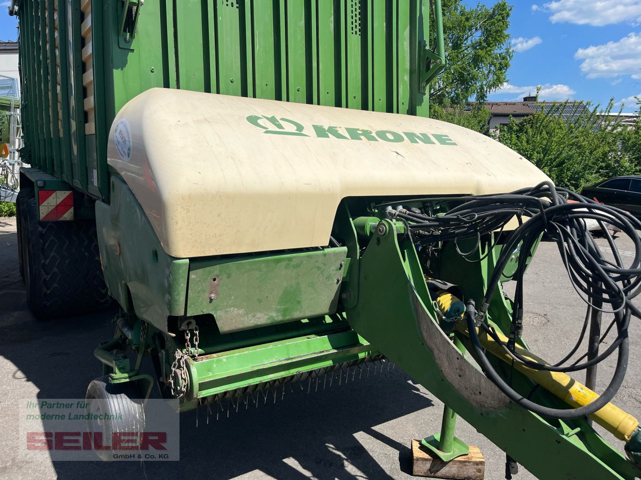Krone ZX 450 GL + Klappdach-Laderaumabdeckung 45m³ - Keranjang pemuatan sendiri: gambar 2 Krone ZX 450 GL + Klappdach-Laderaumabdeckung 45m³ - Keranjang pemuatan sendiri: gambar 2