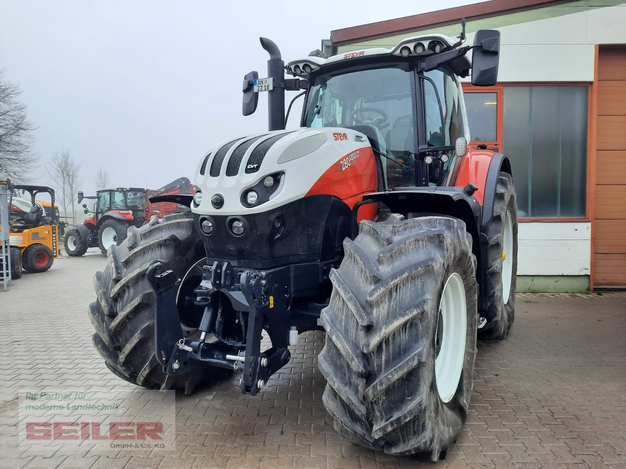 Steyr Absolut 6280 CVT S-Connect - Traktor: gambar 1 Steyr Absolut 6280 CVT S-Connect - Traktor: gambar 1