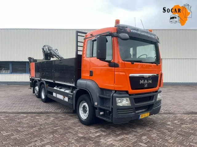 MAN TGS 26.320 6x2 Euro 5 met verrijdbare 14.000 R2 Kennis kraan '2008' met stempels - Truk derek: gambar 1 MAN TGS 26.320 6x2 Euro 5 met verrijdbare 14.000 R2 Kennis kraan '2008' met stempels - Truk derek: gambar 1