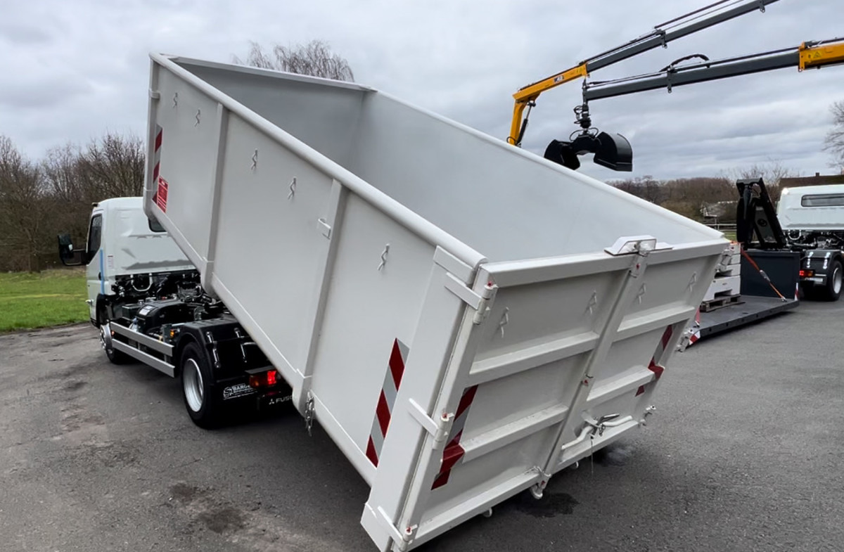 Trailer pengangkut mobil baru Abrollcontainer City L4.0m x B2.15m x H1.5m: gambar 1