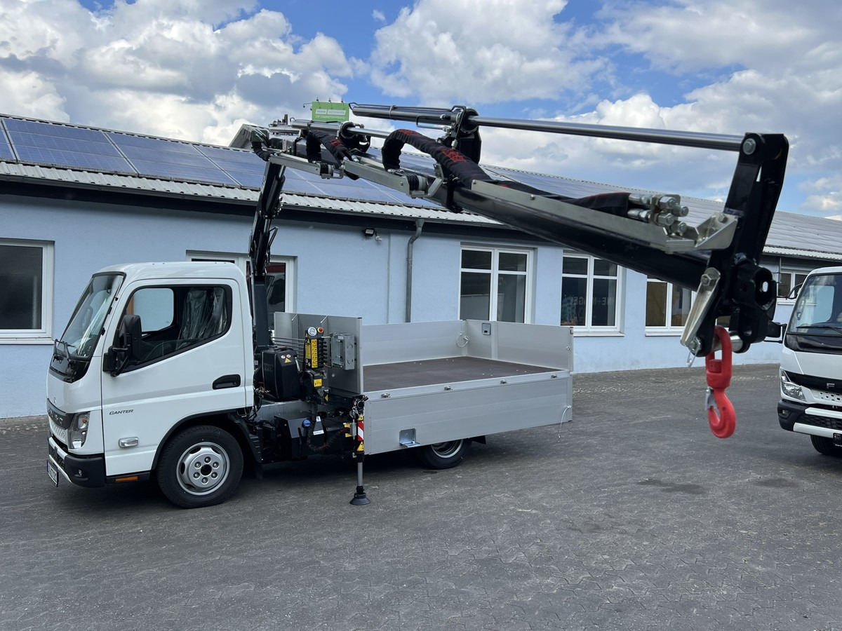 FUSO 3S15 Alu Pritsche 2.80m Ladekran Bohrgerät - Van flatbed: gambar 4 FUSO 3S15 Alu Pritsche 2.80m Ladekran Bohrgerät - Van flatbed: gambar 4