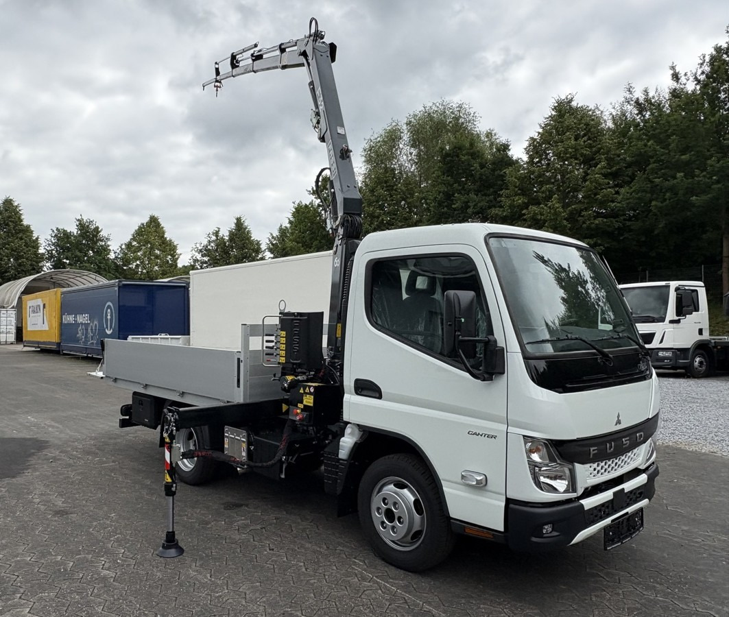 FUSO 3S15 Alu Pritsche 2.80m Ladekran Funk! sofort ve - Truk derek, Truk flatbed: gambar 2 FUSO 3S15 Alu Pritsche 2.80m Ladekran Funk! sofort ve - Truk derek, Truk flatbed: gambar 2