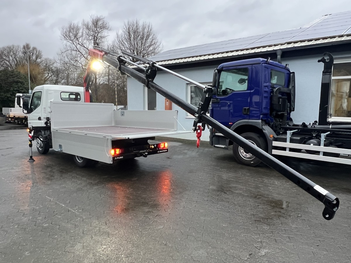 FUSO 3S15 Alu Pritsche 2.80m Ladekran Funk! sofort ve - Van flatbed: gambar 4 FUSO 3S15 Alu Pritsche 2.80m Ladekran Funk! sofort ve - Van flatbed: gambar 4