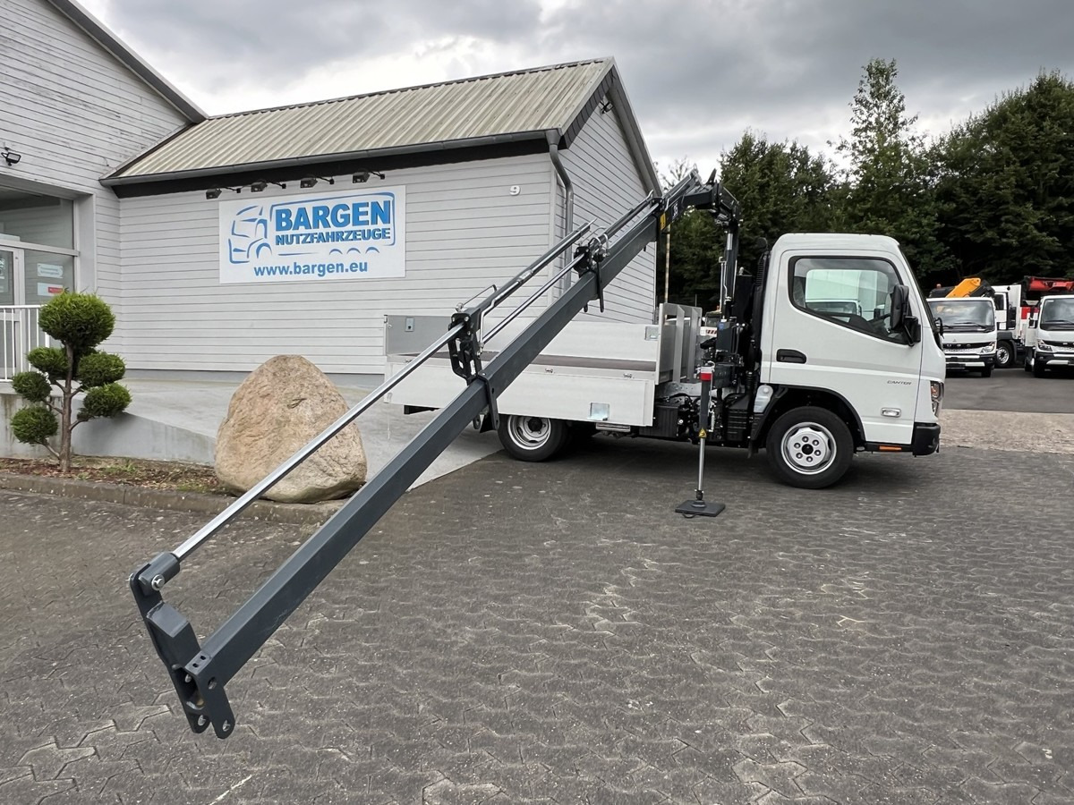 FUSO 3S15 Alu Pritsche 2.80m Ladekran - Van flatbed: gambar 2 FUSO 3S15 Alu Pritsche 2.80m Ladekran - Van flatbed: gambar 2