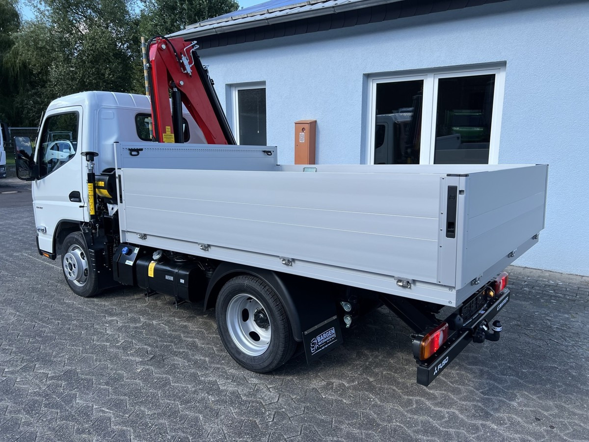Van flatbed baru FUSO 3S15 Alu Pritsche Ladekran 34S 3 x hydr.: gambar 15