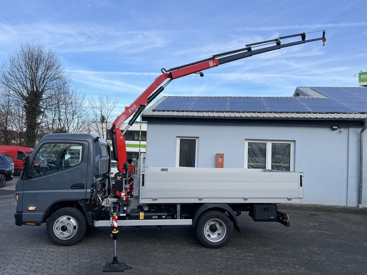 FUSO 6S15 Pritsche 3.0m Kran 4xhydr. Funk! - Van flatbed: gambar 1 FUSO 6S15 Pritsche 3.0m Kran 4xhydr. Funk! - Van flatbed: gambar 1