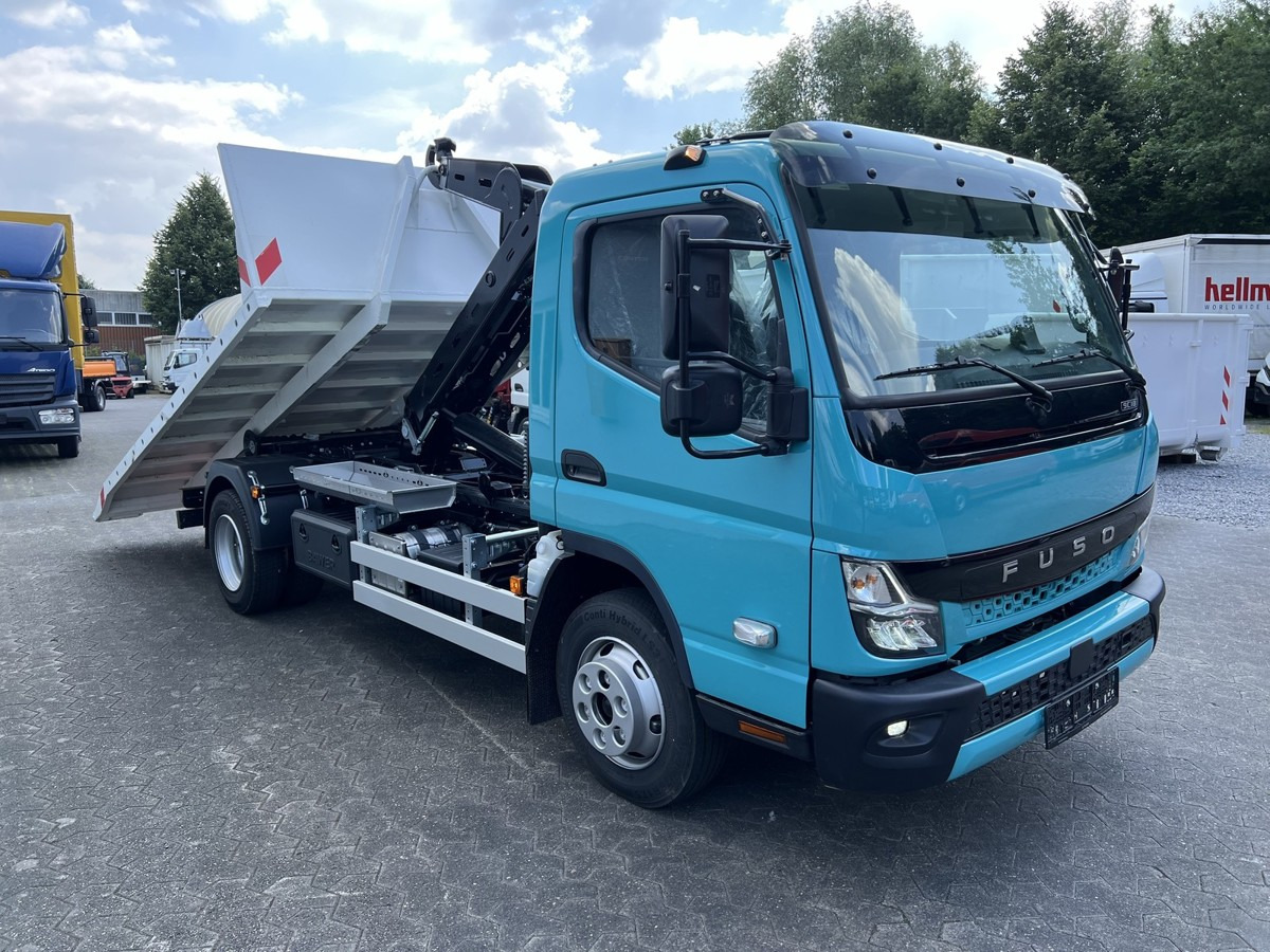 FUSO Canter FUSO 9C18 City Abrollkipper Krokbil Color - Hook lift, Truk derek: gambar 3 FUSO Canter FUSO 9C18 City Abrollkipper Krokbil Color - Hook lift, Truk derek: gambar 3
