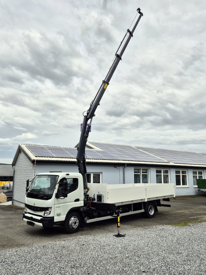 FUSO FUSO 9C18 Canter Alu Pritsche 5.5m Kran 3x hydr. - Van flatbed: gambar 2 FUSO FUSO 9C18 Canter Alu Pritsche 5.5m Kran 3x hydr. - Van flatbed: gambar 2