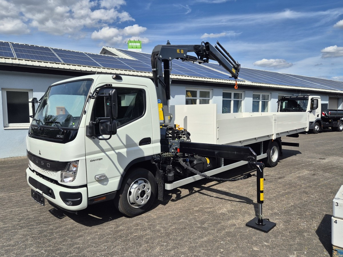 FUSO FUSO 9C18 Canter Alu Pritsche 5.5m Kran 3x hydr. - Van flatbed: gambar 4 FUSO FUSO 9C18 Canter Alu Pritsche 5.5m Kran 3x hydr. - Van flatbed: gambar 4