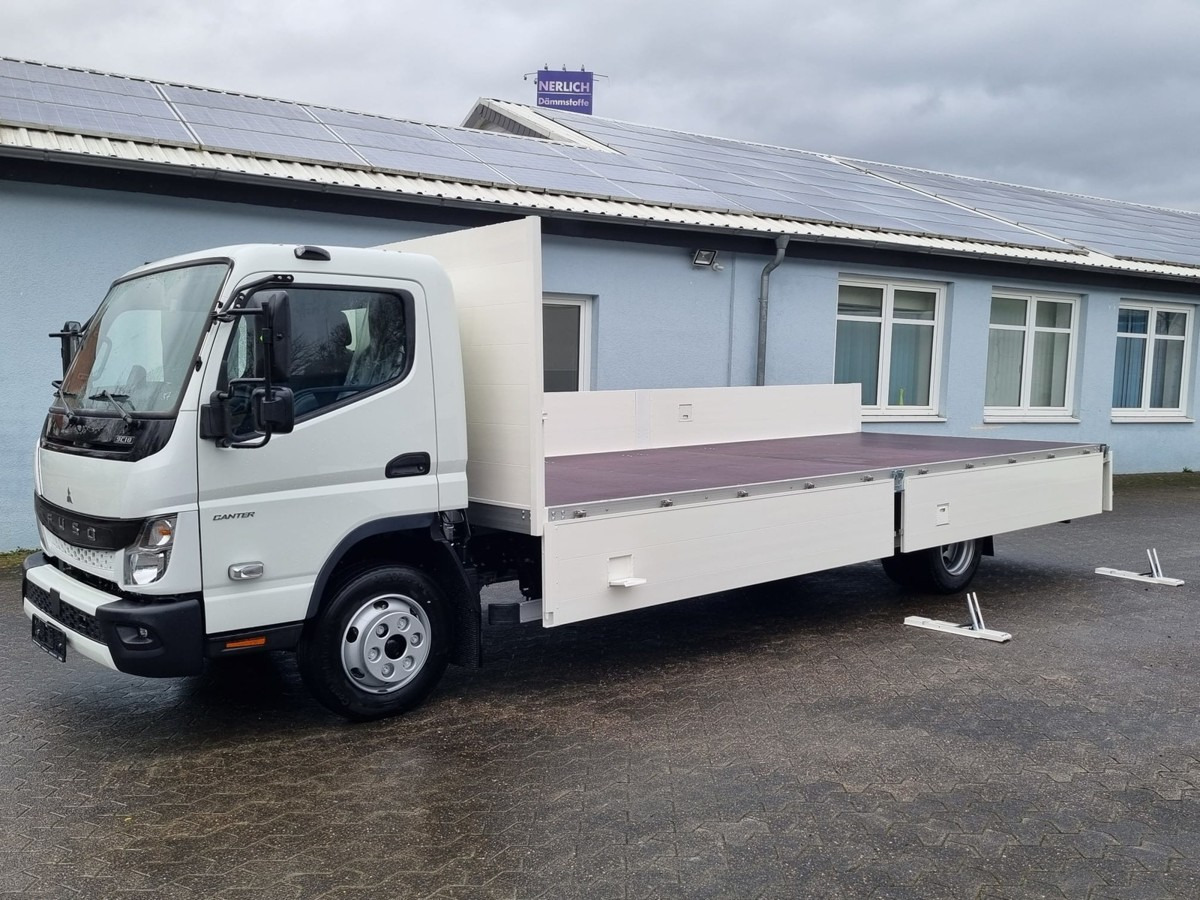 FUSO FUSO 9C18 Canter Alu Pritsche 6.1m NL 5000kg! - Truk flatbed: gambar 1 FUSO FUSO 9C18 Canter Alu Pritsche 6.1m NL 5000kg! - Truk flatbed: gambar 1