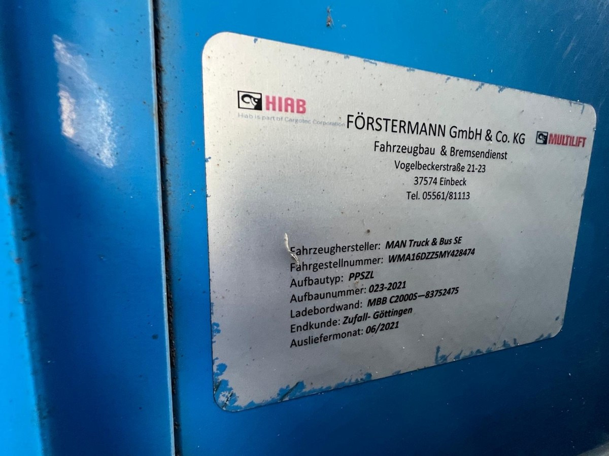 MAN Aufbau Bordwand Pritsche Gardine 7,30m sofort ve - Truk dengan terpal samping: gambar 5 MAN Aufbau Bordwand Pritsche Gardine 7,30m sofort ve - Truk dengan terpal samping: gambar 5