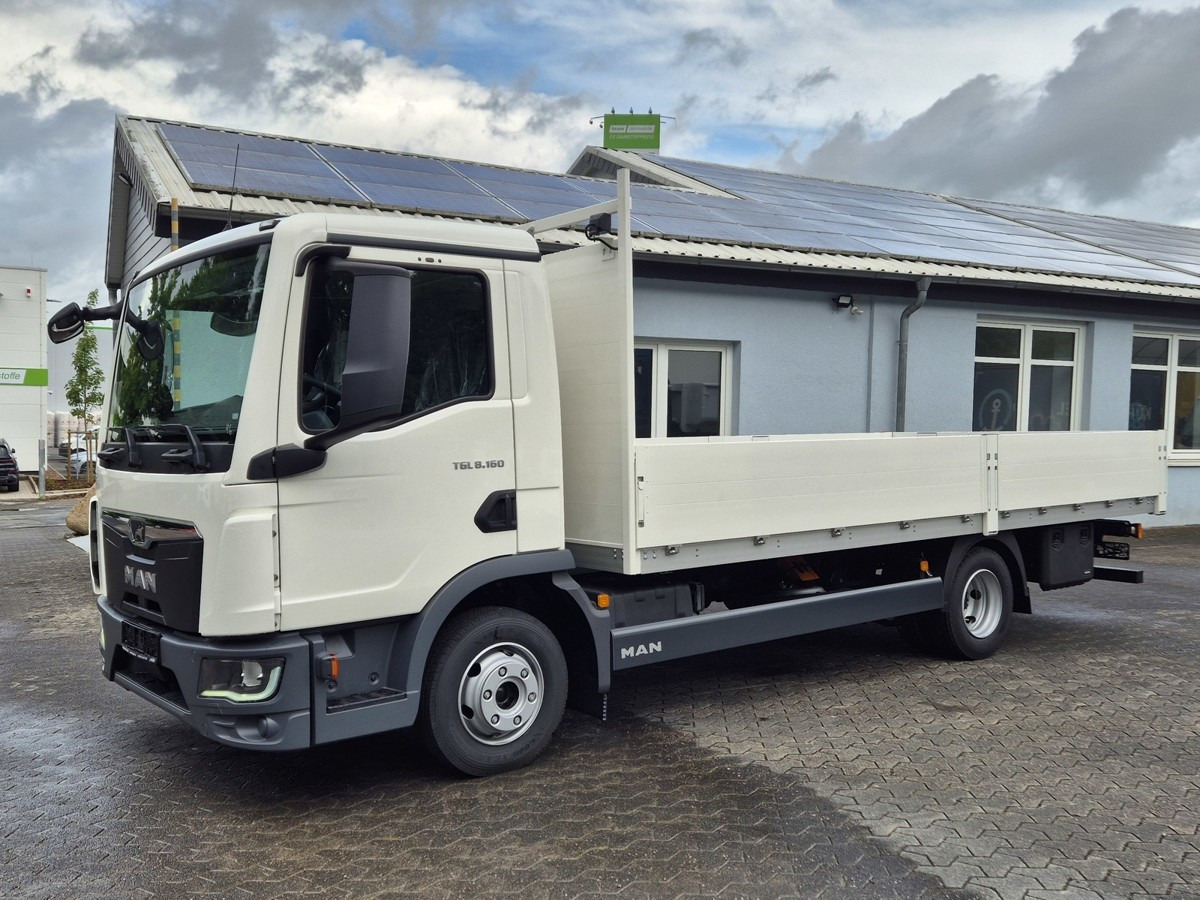 MAN TGL 8.160 BL NEU Alu Pritsche 5.5m - Van flatbed: gambar 2 MAN TGL 8.160 BL NEU Alu Pritsche 5.5m - Van flatbed: gambar 2