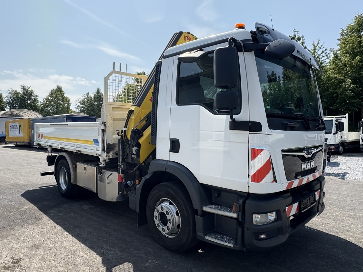 MAN TGM 15.290 BL 3-Seiten Kipper Kran (Funk) sofort - Truk jungkit, Truk derek: gambar 5 MAN TGM 15.290 BL 3-Seiten Kipper Kran (Funk) sofort - Truk jungkit, Truk derek: gambar 5