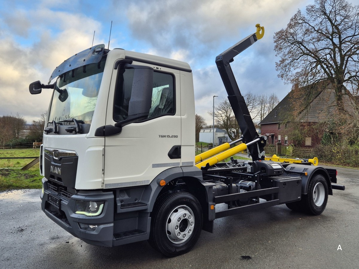 MAN TGM 15.290 BL Abrollkipper PowerMatic Standheiz. - Hook lift: gambar 1 MAN TGM 15.290 BL Abrollkipper PowerMatic Standheiz. - Hook lift: gambar 1