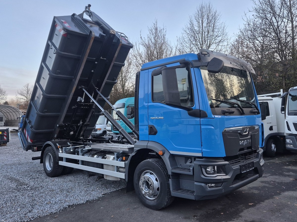 MAN TGM 15.290 BL Tipmatic Abrollkipper Mod.2021 - Hook lift: gambar 3 MAN TGM 15.290 BL Tipmatic Abrollkipper Mod.2021 - Hook lift: gambar 3