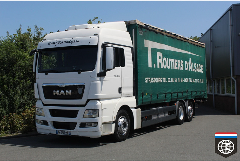 MAN TGX 26 440 RETARDER - NIGHT A/C - Truk dengan terpal samping: gambar 1 MAN TGX 26 440 RETARDER - NIGHT A/C - Truk dengan terpal samping: gambar 1