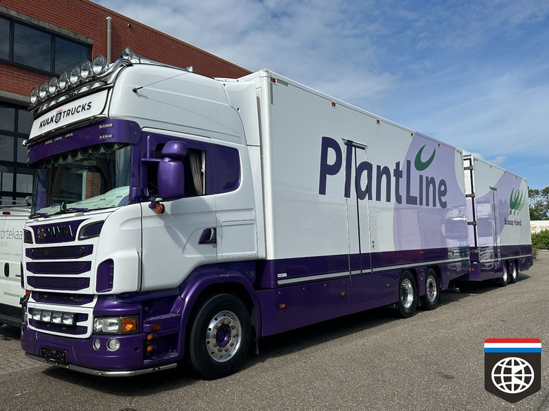 Scania R 500 B 6X2*4 PLANTS COMBI - FULL AIR - RETARDER - 2X TAILLIFT - SPECIAL INTERIOR - CONCOURSTAAT - Truk berpendingin: gambar 3 Scania R 500 B 6X2*4 PLANTS COMBI - FULL AIR - RETARDER - 2X TAILLIFT - SPECIAL INTERIOR - CONCOURSTAAT - Truk berpendingin: gambar 3