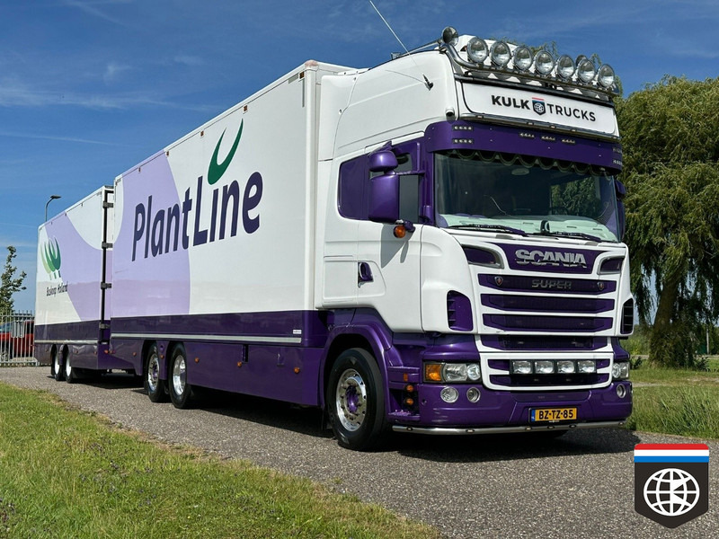 Scania R 500 B 6X2*4 PLANTS COMBI - FULL AIR - RETARDER - 2X TAILLIFT - SPECIAL INTERIOR - CONCOURSTAAT - Truk berpendingin: gambar 2 Scania R 500 B 6X2*4 PLANTS COMBI - FULL AIR - RETARDER - 2X TAILLIFT - SPECIAL INTERIOR - CONCOURSTAAT - Truk berpendingin: gambar 2
