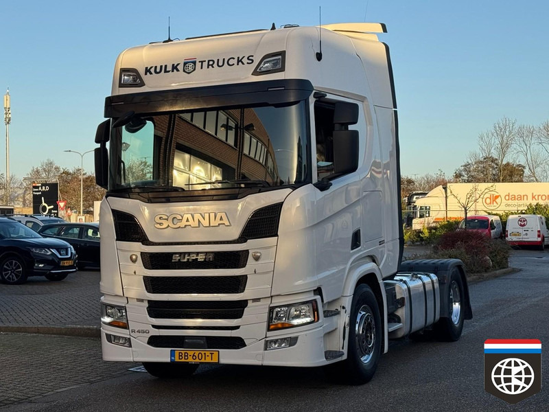 Scania R450 PTO HYDRAULIC / ALU WHEELS / RETARDER / CLEAN NL TRUCK - Tractor head: gambar 2 Scania R450 PTO HYDRAULIC / ALU WHEELS / RETARDER / CLEAN NL TRUCK - Tractor head: gambar 2