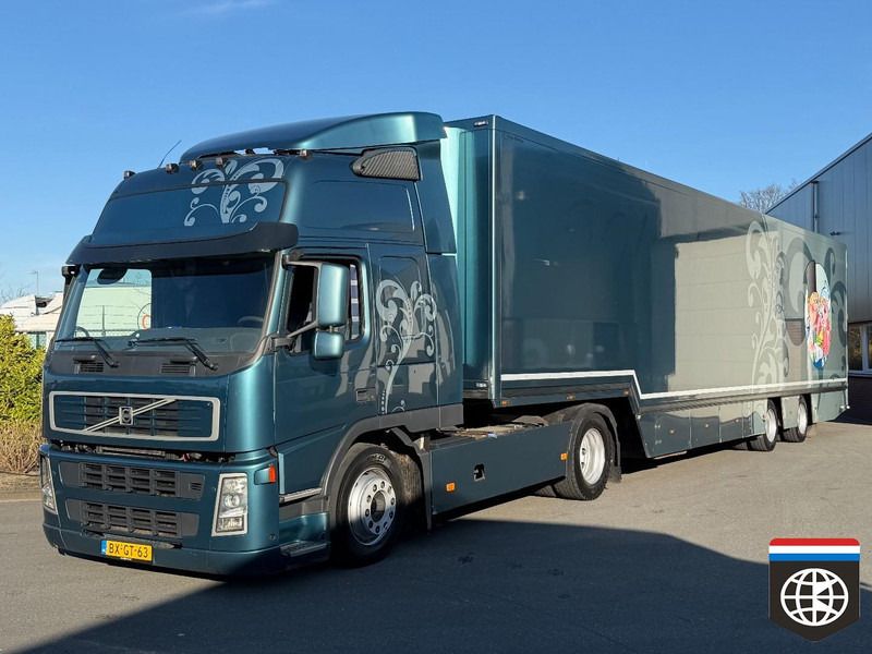 Volvo FM 370 4X2 + DRACO FLOWERTRAILER - TRS - FULL AIR - RACING / FLOWERS - Tractor head: gambar 1 Volvo FM 370 4X2 + DRACO FLOWERTRAILER - TRS - FULL AIR - RACING / FLOWERS - Tractor head: gambar 1