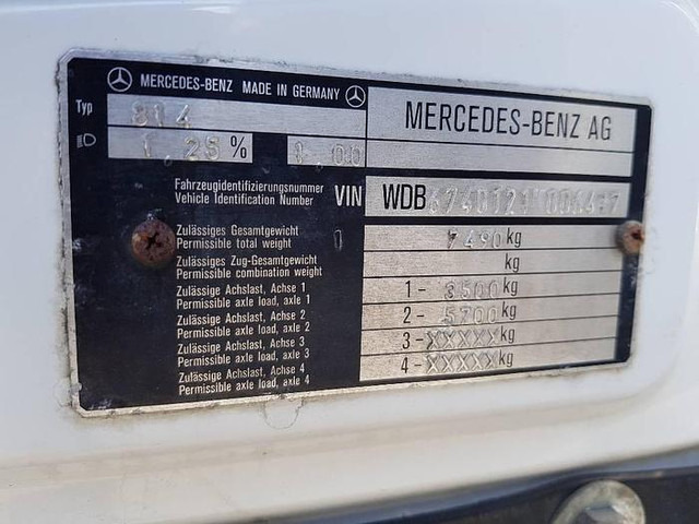 Derek bergerak Mercedes-Benz OM366 814: gambar 17