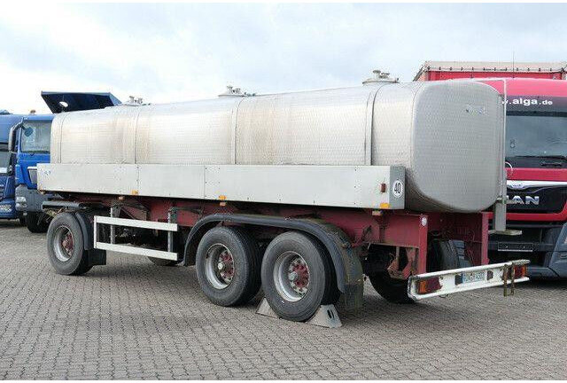 Blumhardt L 24/75 e, Edelstahl, 19m³, 3 Kammern - Trailer tangki: gambar 2 Blumhardt L 24/75 e, Edelstahl, 19m³, 3 Kammern - Trailer tangki: gambar 2