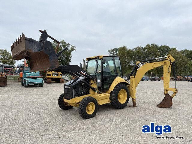 Caterpillar 422 4x4, Mehrzweckgerät, Palettengabel, Schaufel - Backhoe loader: gambar 1 Caterpillar 422 4x4, Mehrzweckgerät, Palettengabel, Schaufel - Backhoe loader: gambar 1