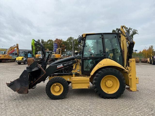 Caterpillar 422 4x4, Mehrzweckgerät, Palettengabel, Schaufel - Backhoe loader: gambar 4 Caterpillar 422 4x4, Mehrzweckgerät, Palettengabel, Schaufel - Backhoe loader: gambar 4