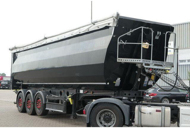 Fliegl DHKS 390, Stahl, 50m³, Schrottmulde, TOP-Zustand - Semi-trailer jungkit: gambar 4 Fliegl DHKS 390, Stahl, 50m³, Schrottmulde, TOP-Zustand - Semi-trailer jungkit: gambar 4