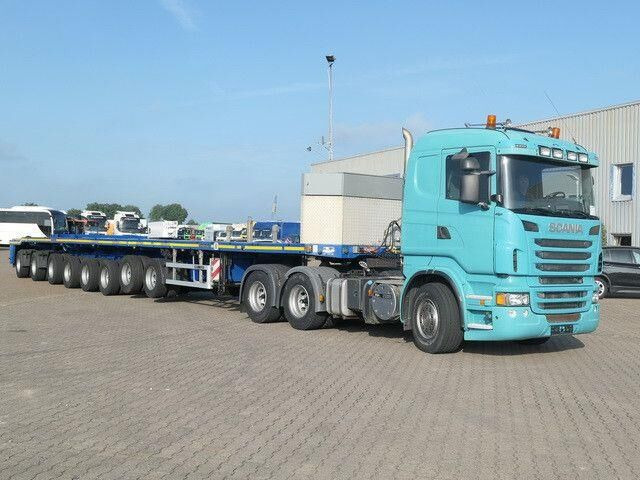 Goldhofer SPZ-DH8-83/80, 8-Achser, 14to. Achsen, Gelenkt - Semi-trailer low bed: gambar 2 Goldhofer SPZ-DH8-83/80, 8-Achser, 14to. Achsen, Gelenkt - Semi-trailer low bed: gambar 2