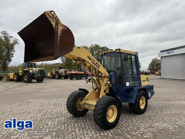 Hanomag 15 F, Schaufel, Palettengabel, Hydr. S.W.S. - Wheel loader: gambar 1 Hanomag 15 F, Schaufel, Palettengabel, Hydr. S.W.S. - Wheel loader: gambar 1
