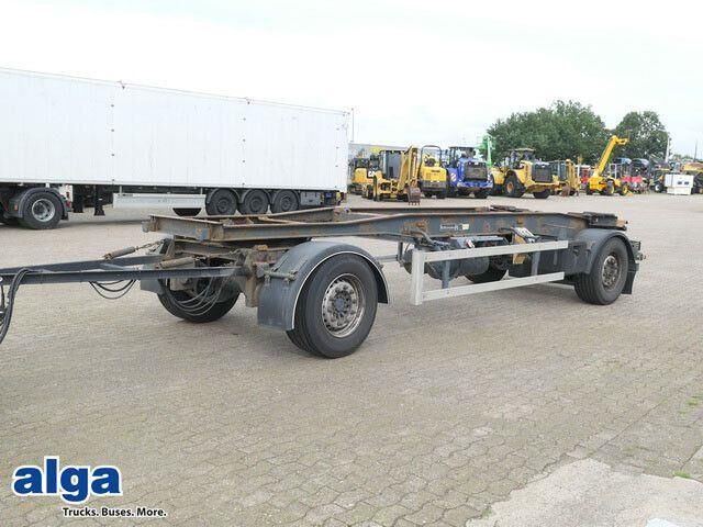 Huffermann HSA 18.70, Container, Schlitten, SAF, Luftfed. - Trailer pengangkut mobil: gambar 1 Huffermann HSA 18.70, Container, Schlitten, SAF, Luftfed. - Trailer pengangkut mobil: gambar 1