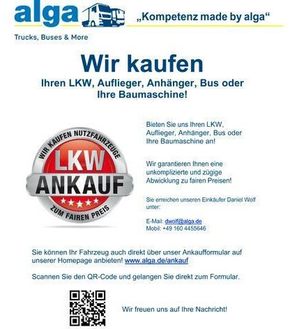 Truk box Iveco 75E19 4x2, 6.100mm lang, LBW, Kilma, Luftfede.: gambar 13