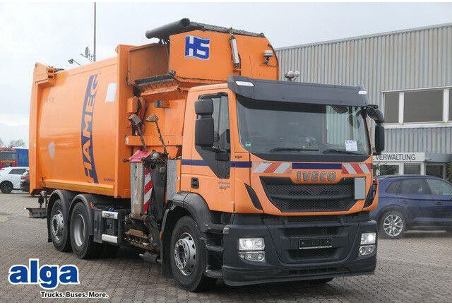 Iveco AD260SY/PS, Terberg, Seitenlader, 30m³, 140tkm - Truk sampah: gambar 1 Iveco AD260SY/PS, Terberg, Seitenlader, 30m³, 140tkm - Truk sampah: gambar 1