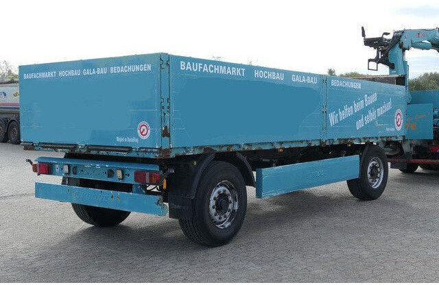 Krone AZP 18, Baustoff, BPW, 7.200mm lang, Scheibe - Trailer flatbed: gambar 4 Krone AZP 18, Baustoff, BPW, 7.200mm lang, Scheibe - Trailer flatbed: gambar 4