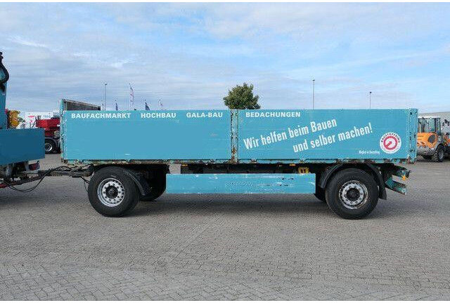 Krone AZP 18, Baustoff, BPW, 7.200mm lang, Scheibe - Trailer flatbed: gambar 2 Krone AZP 18, Baustoff, BPW, 7.200mm lang, Scheibe - Trailer flatbed: gambar 2
