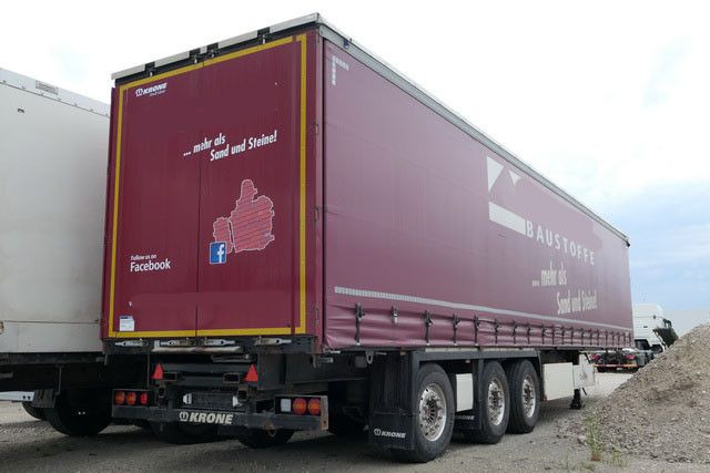 Krone SD, Gelenkt, Luft-Lift, Mitnahmestapler, Edscha - Semi-trailer dengan terpal samping: gambar 5 Krone SD, Gelenkt, Luft-Lift, Mitnahmestapler, Edscha - Semi-trailer dengan terpal samping: gambar 5
