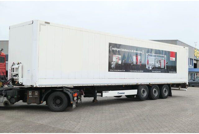 Krone SD, Schlüssellochblech, Luft-Lift, SAF-Achsen - Semi-trailer kotak tertutup: gambar 3 Krone SD, Schlüssellochblech, Luft-Lift, SAF-Achsen - Semi-trailer kotak tertutup: gambar 3