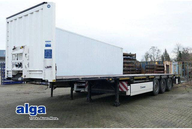 Krone SDP 27, Container, Rungen, 2x Lift, Multi-Lock - Semi-trailer flatbed: gambar 1 Krone SDP 27, Container, Rungen, 2x Lift, Multi-Lock - Semi-trailer flatbed: gambar 1