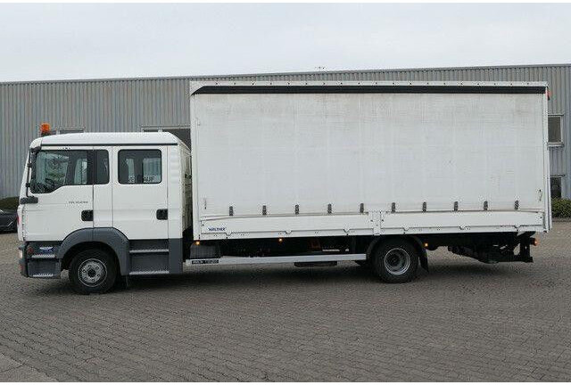 MAN 12.240 TGL, DOKA, LBW, AHK, Klima, 6 Sitze - Truk dengan terpal samping: gambar 2 MAN 12.240 TGL, DOKA, LBW, AHK, Klima, 6 Sitze - Truk dengan terpal samping: gambar 2