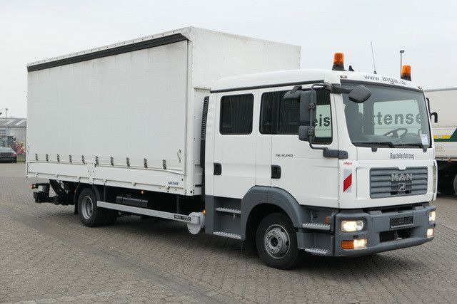 MAN 12.240 TGL, DOKA, LBW, AHK, Klima, 6 Sitze - Truk dengan terpal samping: gambar 4 MAN 12.240 TGL, DOKA, LBW, AHK, Klima, 6 Sitze - Truk dengan terpal samping: gambar 4