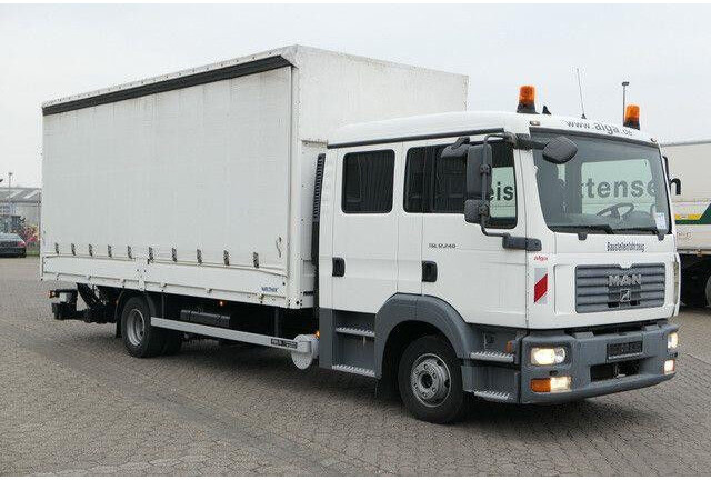 MAN 12.240 TGL, DOKA, LBW, AHK, Klima, 6 Sitze - Truk dengan terpal samping: gambar 4 MAN 12.240 TGL, DOKA, LBW, AHK, Klima, 6 Sitze - Truk dengan terpal samping: gambar 4