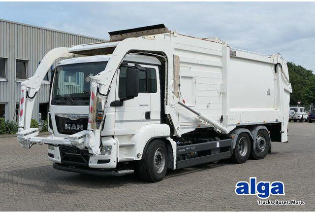MAN 26.320 TGS BL 6x2, Überkopflader/Frontlader, AC - Truk sampah: gambar 1 MAN 26.320 TGS BL 6x2, Überkopflader/Frontlader, AC - Truk sampah: gambar 1