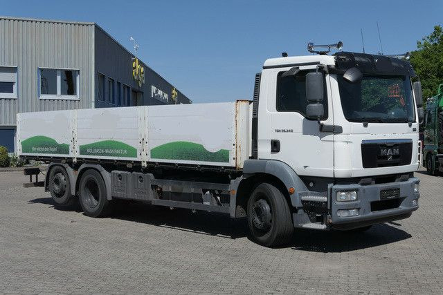 MAN 26.340 TGM 6x2, Lenk-Lift, Voll-Luft, Klima - Truk flatbed: gambar 3 MAN 26.340 TGM 6x2, Lenk-Lift, Voll-Luft, Klima - Truk flatbed: gambar 3