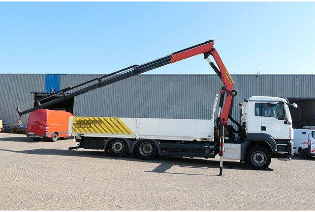 MAN 26.440 TGS LL 6x2, Palfinger PK 22002, Klima,AHK - Truk flatbed: gambar 2 MAN 26.440 TGS LL 6x2, Palfinger PK 22002, Klima,AHK - Truk flatbed: gambar 2