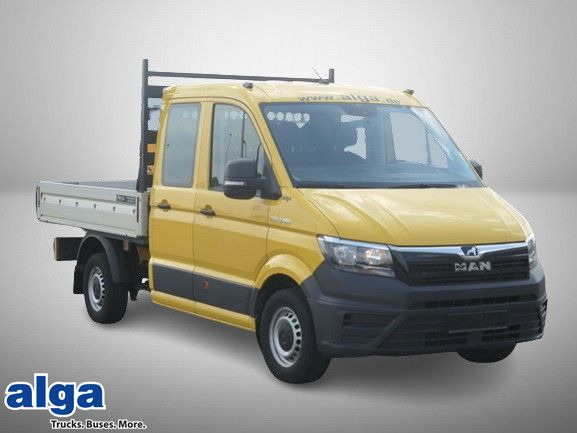 MAN 3.180 TGE 4x4, DOKA, 7 Sitze, Klima, Navi, AHK - Van flatbed, Van kombi: gambar 1 MAN 3.180 TGE 4x4, DOKA, 7 Sitze, Klima, Navi, AHK - Van flatbed, Van kombi: gambar 1